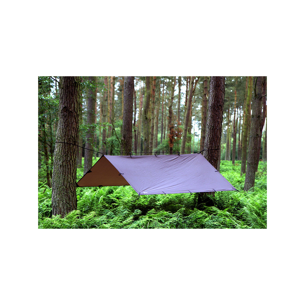 DD Hammocks Tarp 3x3, 黒 | Lamnia