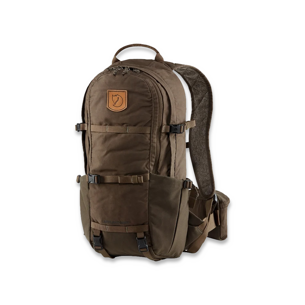 リランラン Fjällräven Lappland Hike 15 backpack, dark olive | Lamnia