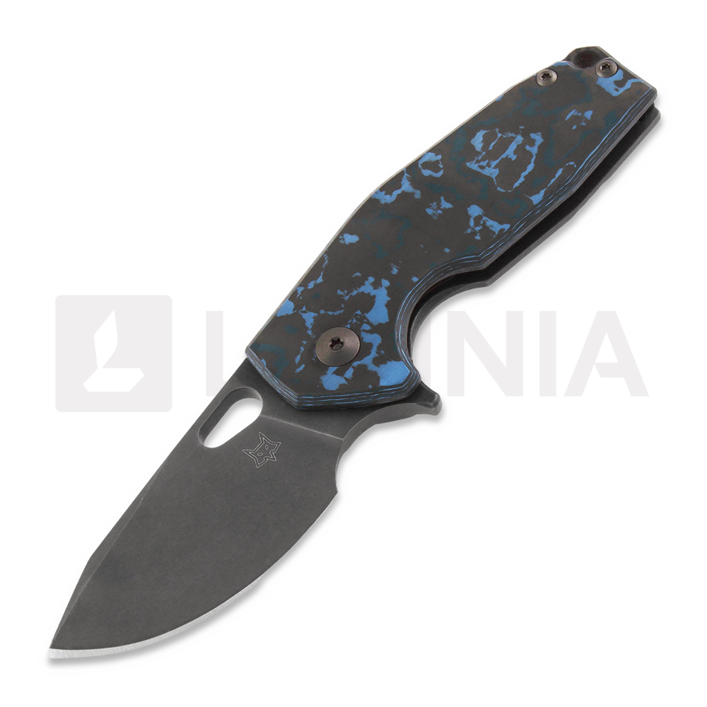 Fox Knives Suru CF/Ti folding knife, Arctic Storm by Fat Carbon FX