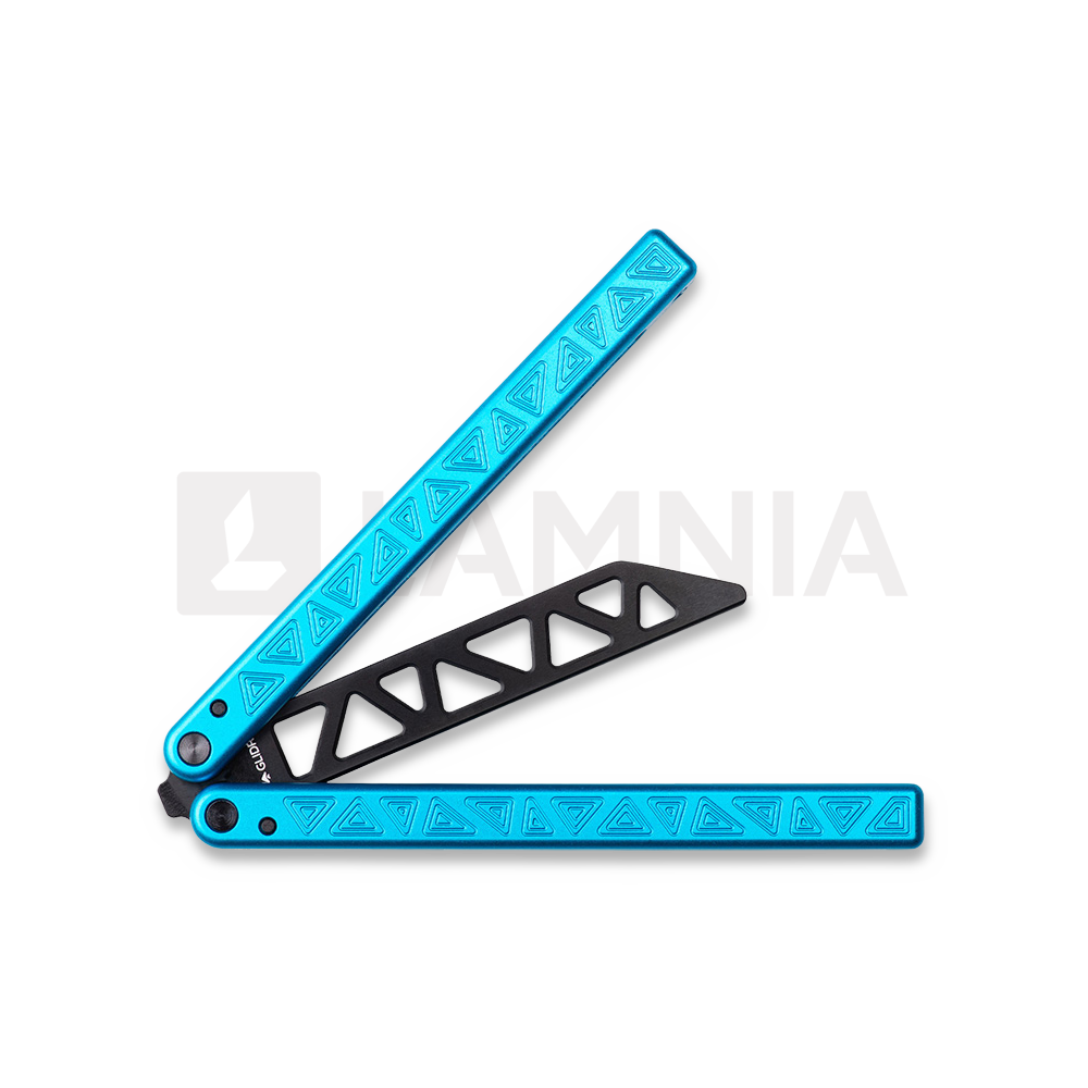 Glidr Original 4 Sky Blue balisong trainer | Lamnia