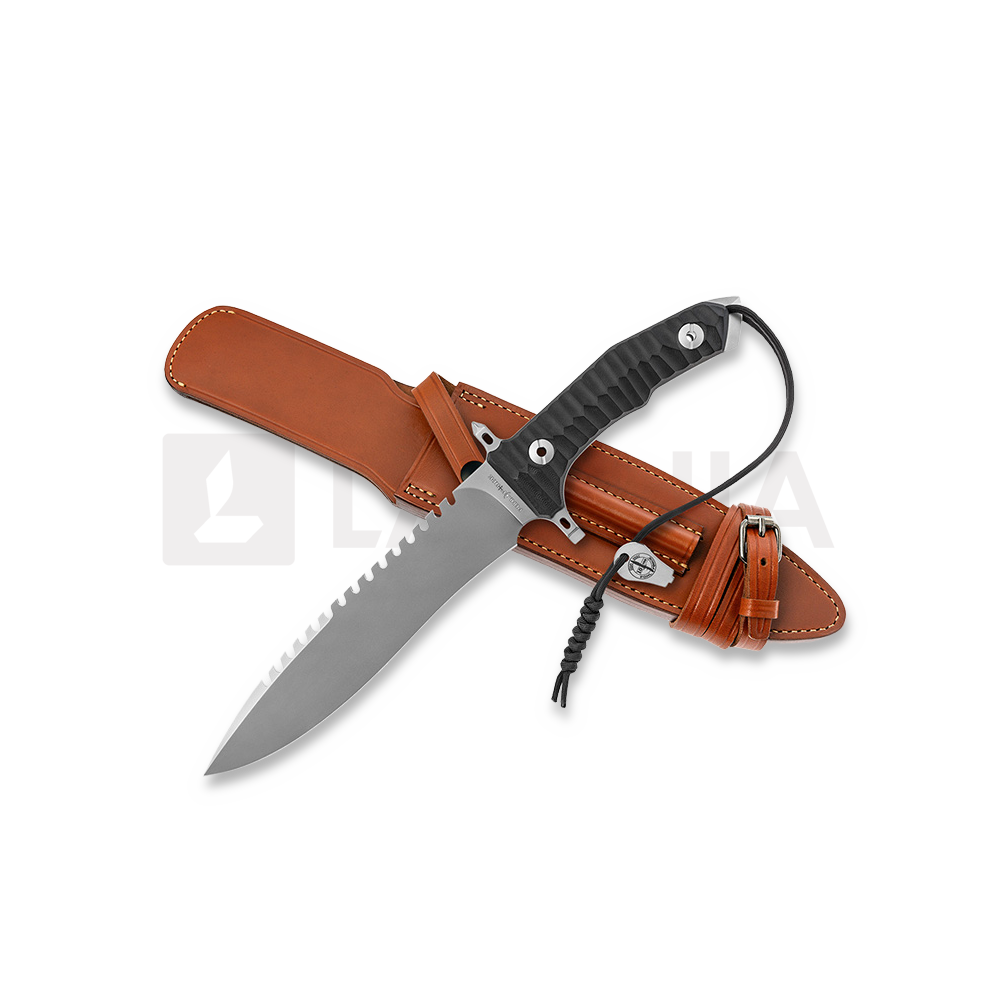 Pohl Force MK-9 Legacy | Black G-10 Version survival knife | Lamnia