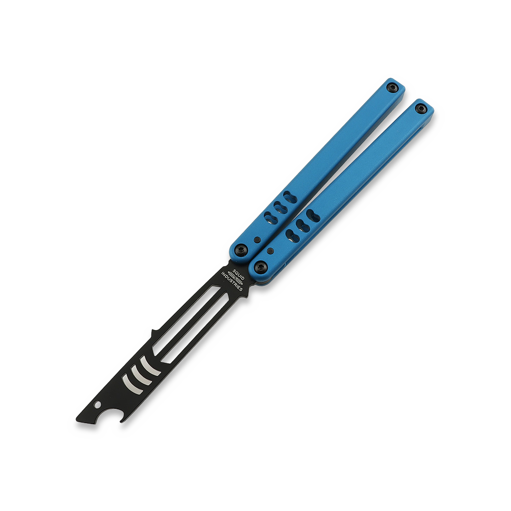 Squid Industries Mako V4.5 Inked Teal balisong trainer | Lamnia