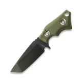 1881 Knifeworks - Micro Tanto, OD Green G-10
