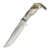 Ken Richardson Knives - Bowie with Turquoise Inlay