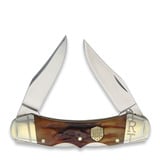 Rough Ryder - Double Lock Brown Stag Bone