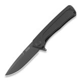 ANV Knives - Z100 Plain edge DLC, G10, svart