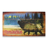 Remington - Bugling Elk Wood Sign