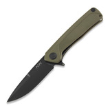 ANV Knives - Z100 Plain edge DLC, G10, 綠色