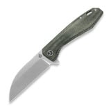 QSP Knife - Pelican Micarta, зелен