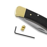 USA Knife Maker - Kwik Thumb Stud Brass