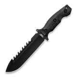 Halfbreed Blades - Large Survival Knife, 검정
