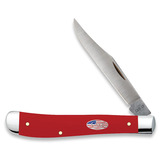 Case Cutlery - American Workman Red Synthetic Slimline Trapper