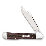 Case Cutlery - Rustic Red Richlite Smooth Copperlock