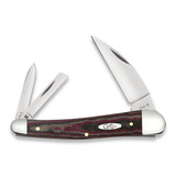 Case Cutlery - Rustic Red Richlite Smooth Seahorse Whittler
