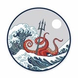 Prometheus Design Werx - SPD Kraken Wave Sticker