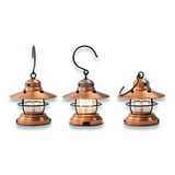 Barebones Living - Edison Mini Lantern Copper 3pack