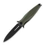 ANV Knives - Z400 Plain edge DLC, G10, 올리브색