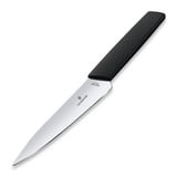 Victorinox - Swiss Modern Slim Kitchen Knife 15cm, preto