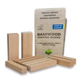 BeaverCraft - Wood Carving Blocks set 10pcs Basswood