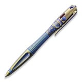 Rike Knife - Titanium Pen Gold and Blue