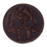 Triple Aught Design - Skull Cave Leather Patch Black