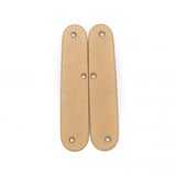 Flytanium - Brass Scales for Victorinox Cadet Swiss Army Knife - Contoured