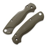 Flytanium - Lotus OD Green G-10 Scales for Spyderco PM2 Knife