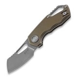 MKM Knives - Isonzo M390 Cleaver, bronze anodized titanium