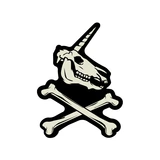 Prometheus Design Werx - Unicorn Jolly Roger Sticker