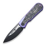 We Knife - Baloo Purple Titanium, Shredded Crabon