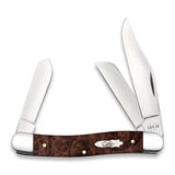 Case Cutlery - Brown Maple Burl Wood Smooth Stockman