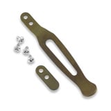 Hinderer - Pocket Clip & Filler Tab set Titanium Battle Bronze