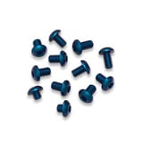 Flytanium - Set of 12 Titanium Body Screws for Benchmade Bugout Blue