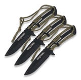 Cold Steel - Throwing Knives With Paracord Handle, 3 Pack