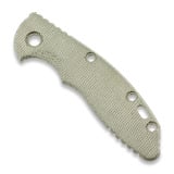 Hinderer - 3.0 XM-18 Scale Smooth Micarta OD Green
