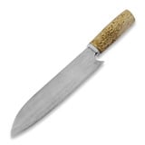 Puukkopuu - Chef knife 5, nickelsilver ferrule