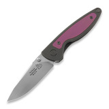 Puppy K&T - Bunny, TC4 handle with pink titanium inlay, hand rubbed blade
