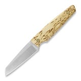 Nordic Knife Design - Wharncliffe 80 Curly birch