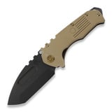 Medford - Scout M/P, D2 PVD Tanto Blade, Coyote G10