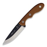 TOPS - Mini Scandi Knife Micarta, brun