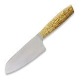 Nordic Knife Design - Santoku 165, curly birch