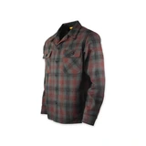 Prometheus Design Werx - DRB Woodsman Shirt - Merino Red-Black-Gray Plaid