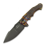 Andre de Villiers - Large Pitboss 3, Acid Rain & Black/Red Carbon Fiber