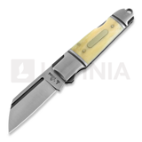 Andre de Villiers - Pocket Butcher Lockback, bone