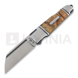 Andre de Villiers - Pocket Butcher Lockback, burl