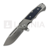 Andre de Villiers - Ratel, Satin/Blue Carbon Fibre