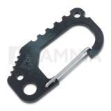 Anso of Denmark - Carabiner V2 - G10 - Black/Green