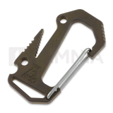 Anso of Denmark - Carabiner V6 Titanium Amber