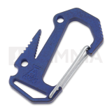 Anso of Denmark - Carabiner V6 Titanium Kobolt