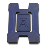 Anso of Denmark - Matrix Credit Card holder, blue